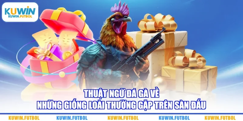 Thuật ngữ đá gà về những giống loài thường gặp trên sàn đấu